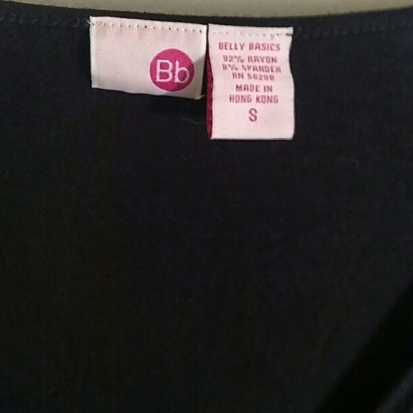 $5 MUST BUNDLE Flattering black drape side tunic TOP. - Picture 3 of 3